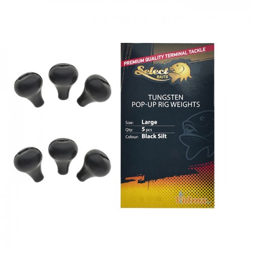 Волфрами Pop-up тежести Tungsten Pop-up Rig Weights SEL-061320 Large - Select Baits